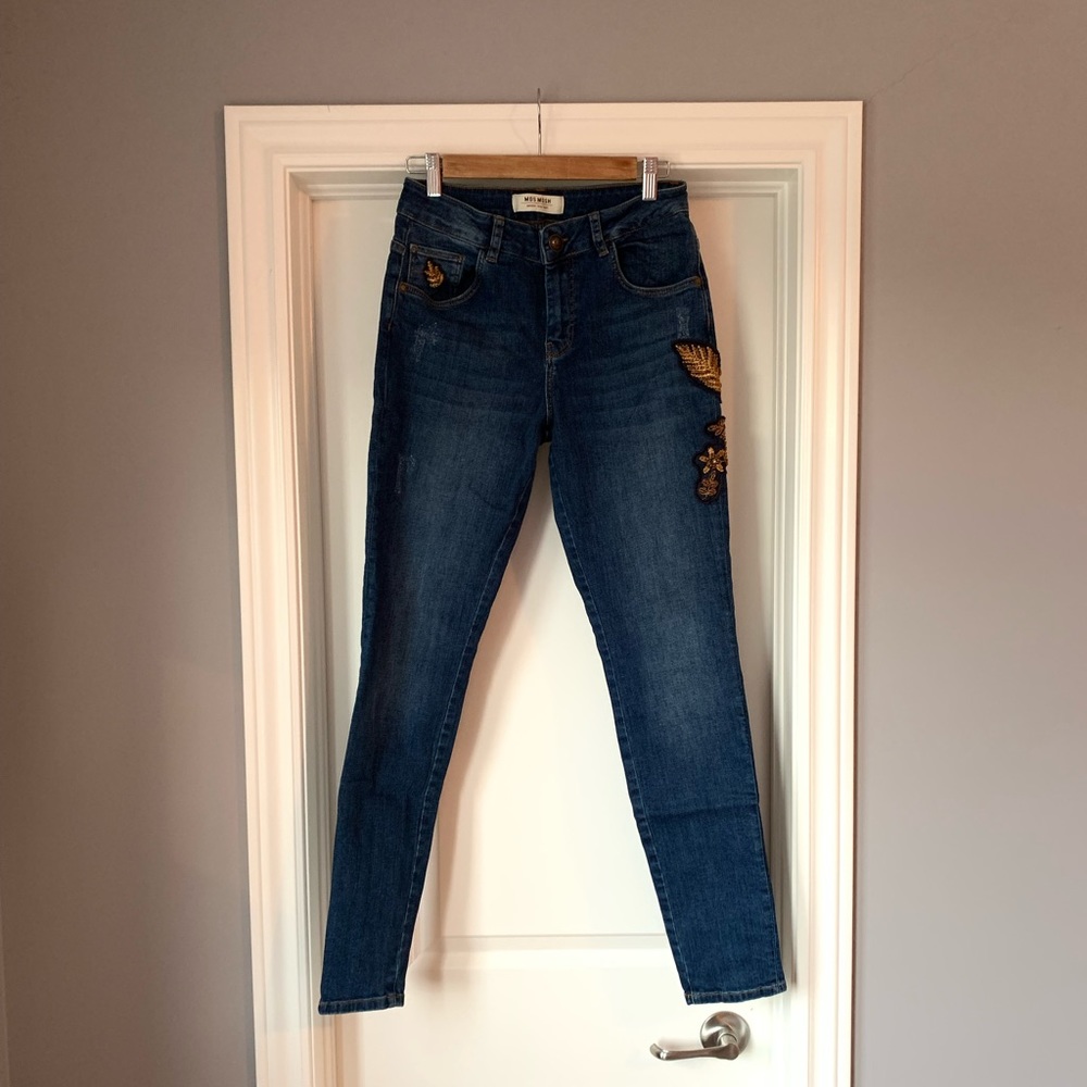 Mos Mosh Bradford Feather Jeans (US 27)